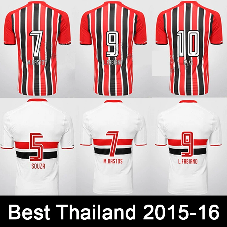 Spfc Soccer Jersey 2016sao Paulo Fc Pato Rogerio Ceni 15 16 Camisa Sao Paulo 2015 Camisa De Futebol Uniforme De Futebol Shipping Soccer Jersey France Soccer Jersey Tradesoccer Jersey England Aliexpress