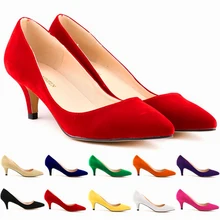 Nouvelles chaussures d'automne à talons hauts de 6cm pour femmes 2021, chaussures de bureau élégantes OL à bout pointu, escarpins à la mode pour femmes