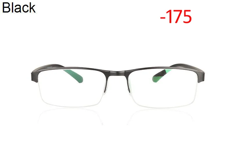 Переходные солнцезащитные очки фотохромные очки для близорукости готовые очки для близорукости для мужчин компьютерная оптическая оправа для очков - Цвет оправы: Красный