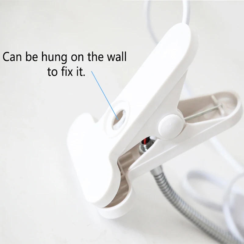 360 Degrees Flexible Lamp Holder Clip E27 Base with On off Switch EU Plug use as Simple Desk Lamp for led light e27 lamp (5)