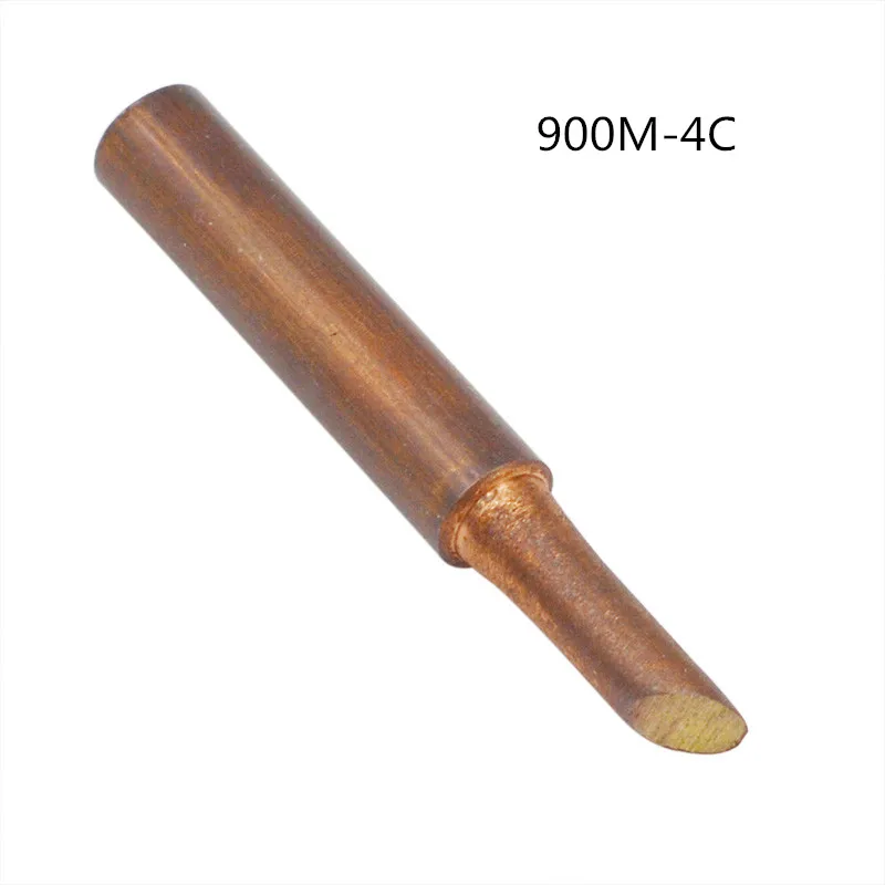 

900M 4C Pure Copper Soldering Iron Tip Lead-free Welding Sting For Hakko 936 FX-888D Saike 909D 852D+ Soldering Iron Station