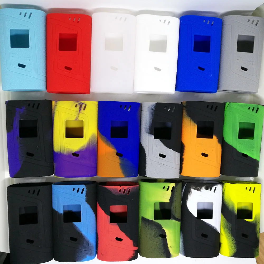 

1pcs Top Quality SMOK Alien 220w Box Mod Silicone Case Smok Alien kit 220 Electronic Cigarette Vape Mod Skin Cover