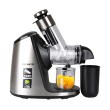 220 В JYZ-E19, бытовая Апельсиновая медленная соковыжималка для фруктов, овощей, низкая скорость, электрическая соковыжималка из нержавеющей стали, апельсиновая соковыжималка