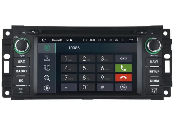 Flash Deal Android 8.0 CAR  DVD player FOR JEEP COMPASS COMMANDER LIBERTY PATRIOT WRANGLE  CHRYSLER SEBRING 300C GRAND CHEROKEE DODGE gps 2