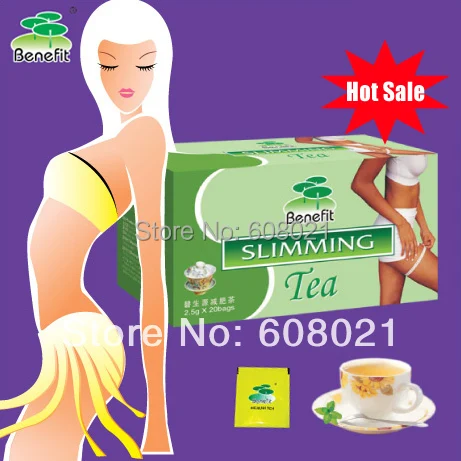 

2 Boxes / Lot Health Herbal Tea Main Function Slimming Slim Weight Loss Burn Fat Tea GMP Certification