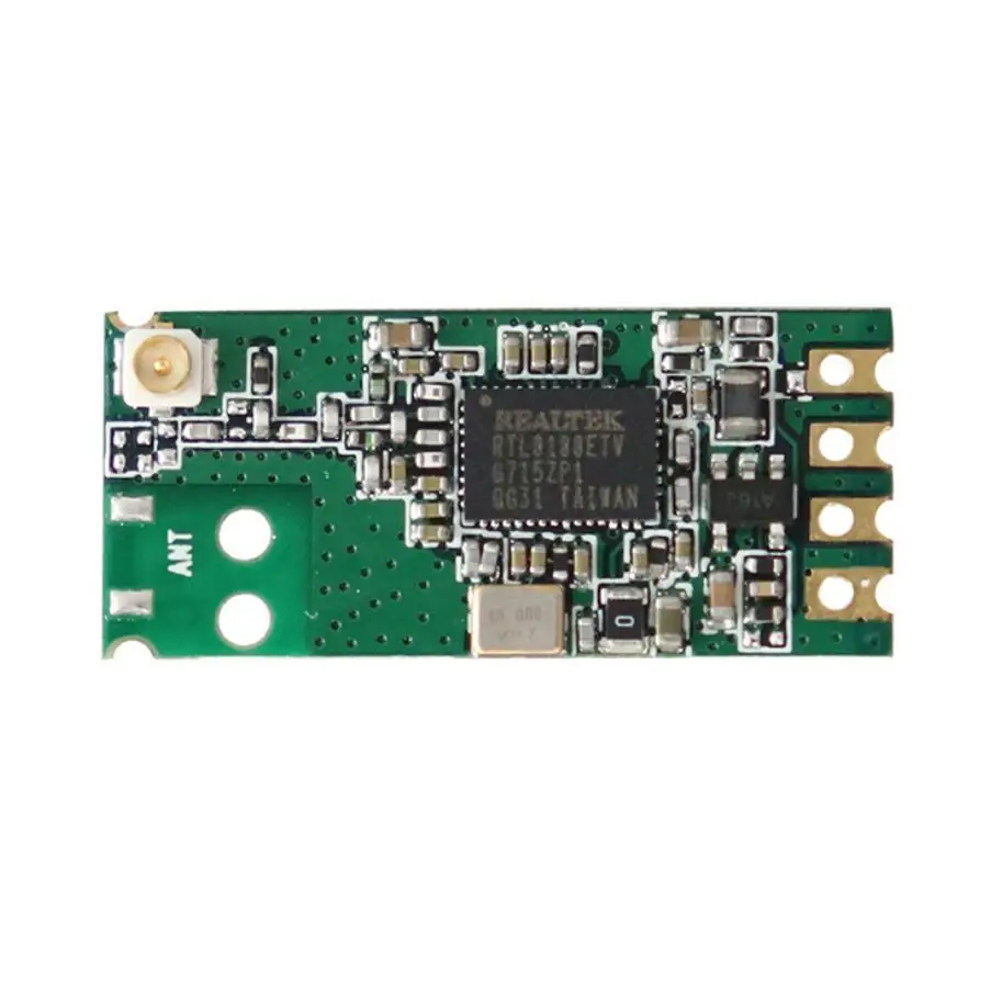 RTL8188ETV USB интерфейс 5 в 3 В блок питания опционально WIFI модуль с IPEX антенной |