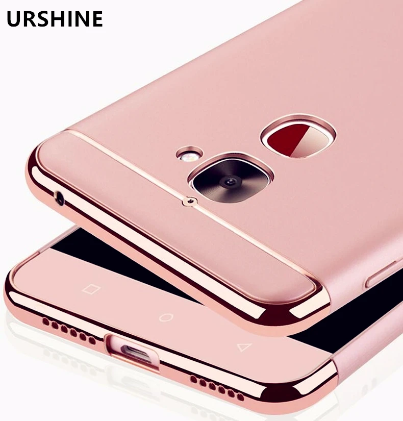 URSHINE 3in1 Housing For Letv LeEco Le 2 Case X620 X527 Hard Plating Phone Back Cover Pro X25 X20 S3 X626 |