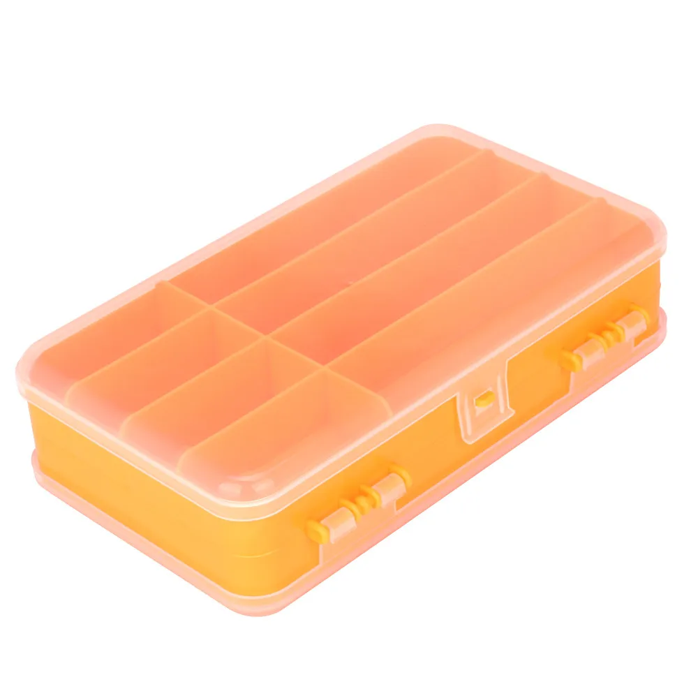 

Waterproof Clear Tackle Container Lure Case Bait Box Fly Fishing Gear Storage 18x 10x 5cm Portable Multifunctional Tackle Boxes