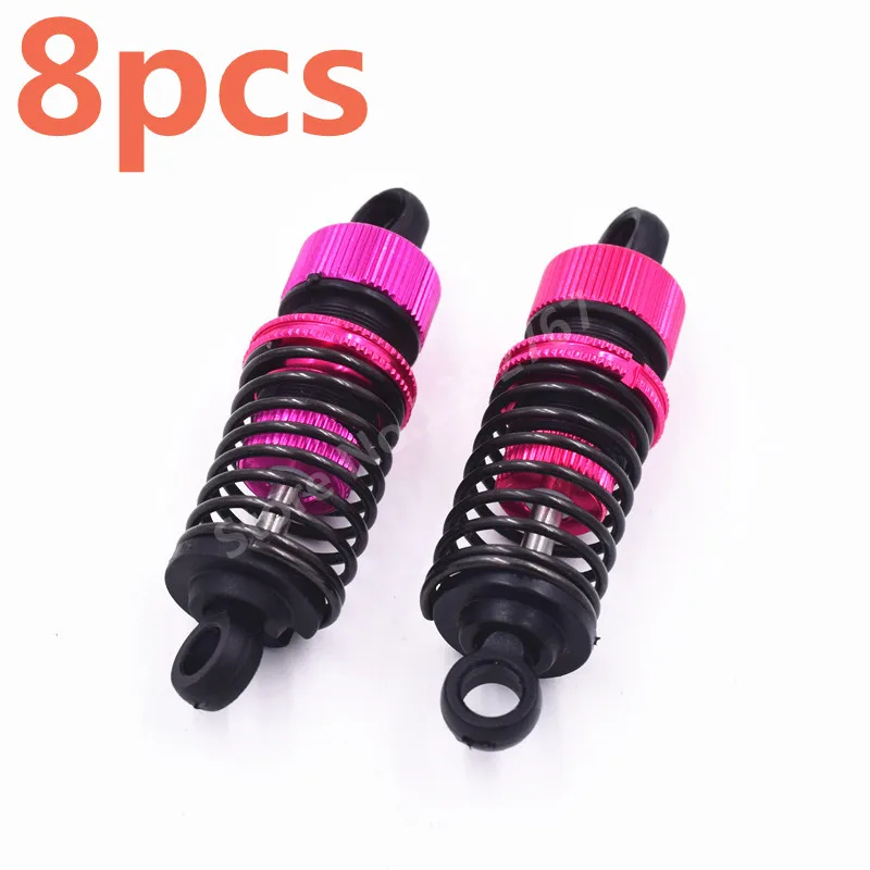 8Pcs RC Car 3Racing OP Sakura Aluminum Alloy Shock Absorber For 1/10 Scale Models RC D3 D4