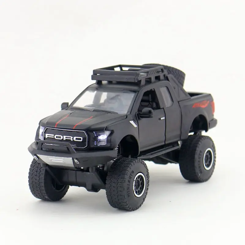 1:32/литья под давлением Металл Модель/Ford F 150 пикап Внедорожник/светильник &