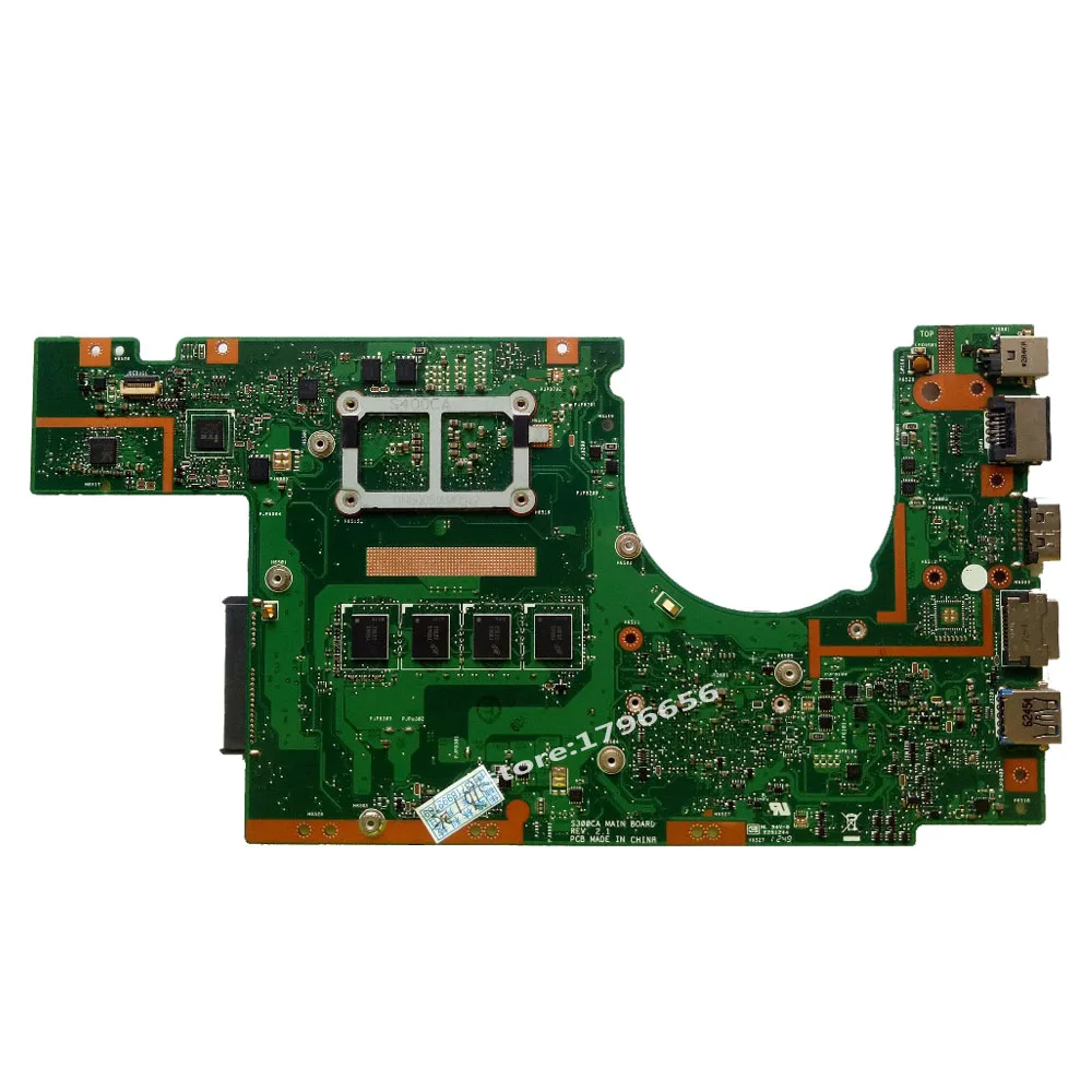 new motherboard S300CA For ASUS S300CA S300C VivoBook Laptop motherboard S300CA mainboard 987/1007U REV2.1 4G RAM new motherboard S300CA For ASUS S300CA S300C VivoBook Laptop motherboard S300CA mainboard 987/1007U REV2.1 4G RAM