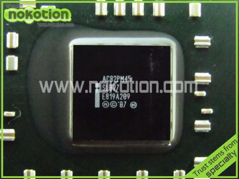 NOKOTION JAK00 LA-4082P 480365-001 материнская плата для ноутбука hp павильон DV7 DV7-1000 REV 1,0 Intel PM45 DDR2 GeForce 9600 м