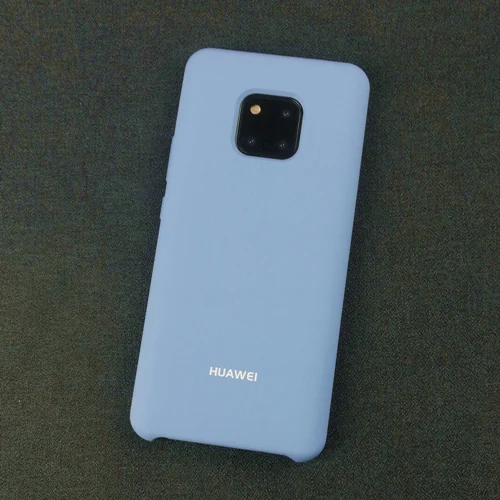 Чехол для huawei mate 20 Pro, супер хороший жидкий силиконовый защитный чехол, чехол для huawei mate 20 - Цвет: Cowboy Blue