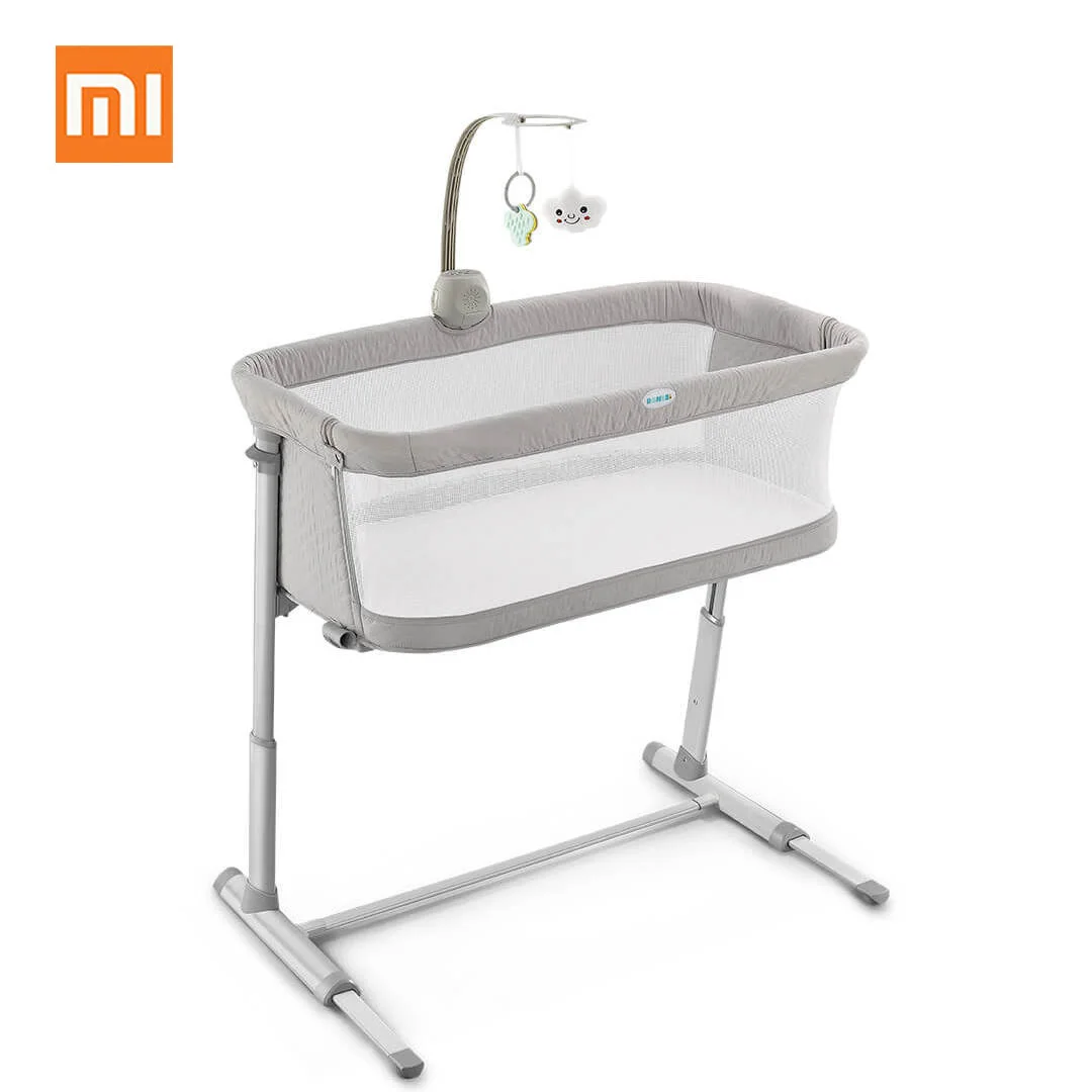 

Xiaomi Baby Care Bed Furniture With Bedbell Portable Infant Travel Sleeper Cot Sleeper Breathable Folding Crib Toddler Cradle