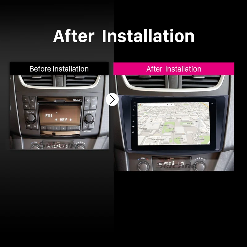 Discount Seicane 1Din Android 8.0 8" Car Radio For 2011 2012 2013 Suzuki Swift Ertiga GPS Multimedia Player With 4GWiFi Bluetooth 8-core 5