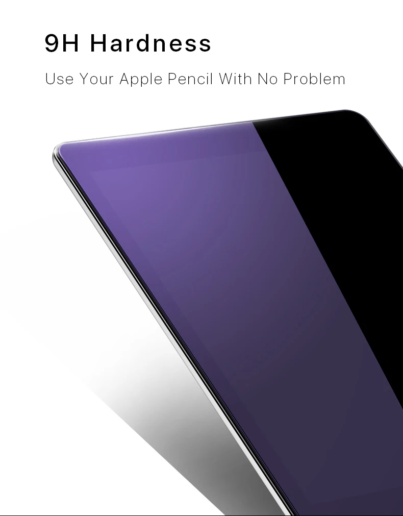 2 шт. комплект 0,3 мм 3D Arc Экран протектор для iPad mini 1/2/3 7,9 дюймов ультра тонкий 9 H закаленное Стекло фильм с голубыми светофильтр