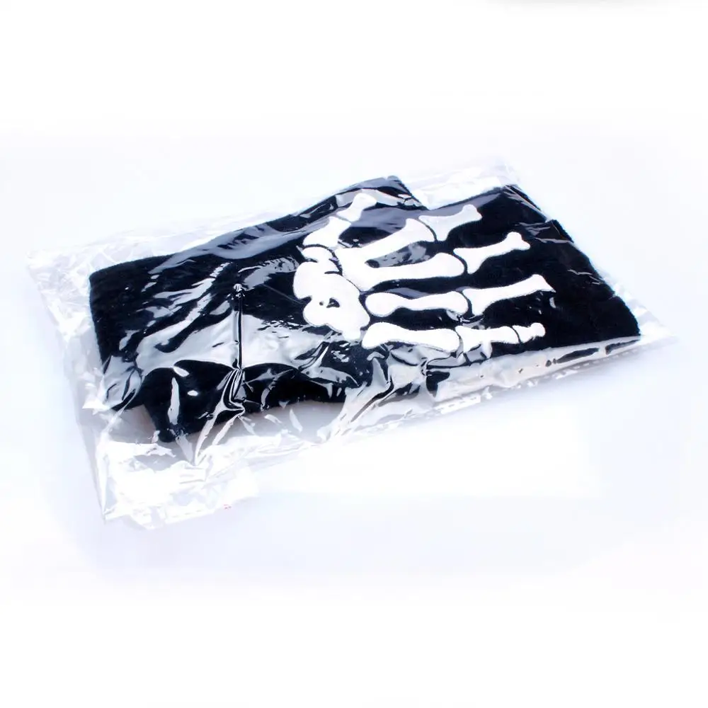 Men Women Slip-Resistant Bone Skeleton Racing Riding Cycling Full Finger Gloves Bicycle Bike Sports Skull Glove   (8)