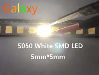 

5050 SMD LED Diodes smd 5050 White/Nature white led CCT:4000-4500k 0.2w-60MA 5050 NW 500PCS