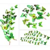 10pcs  Artificial Butterfly Luminous Fridge Magnet for Home Christmas Wedding Decoration ► Photo 3/6