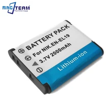 ENEL19 EN-EL19 Battery for Nikon Coolpix S32 S33 S100 S2500 S2750 S3100 S3200 S3300 S3400 S3500 S4100 S4150 S4200 & More Cameras