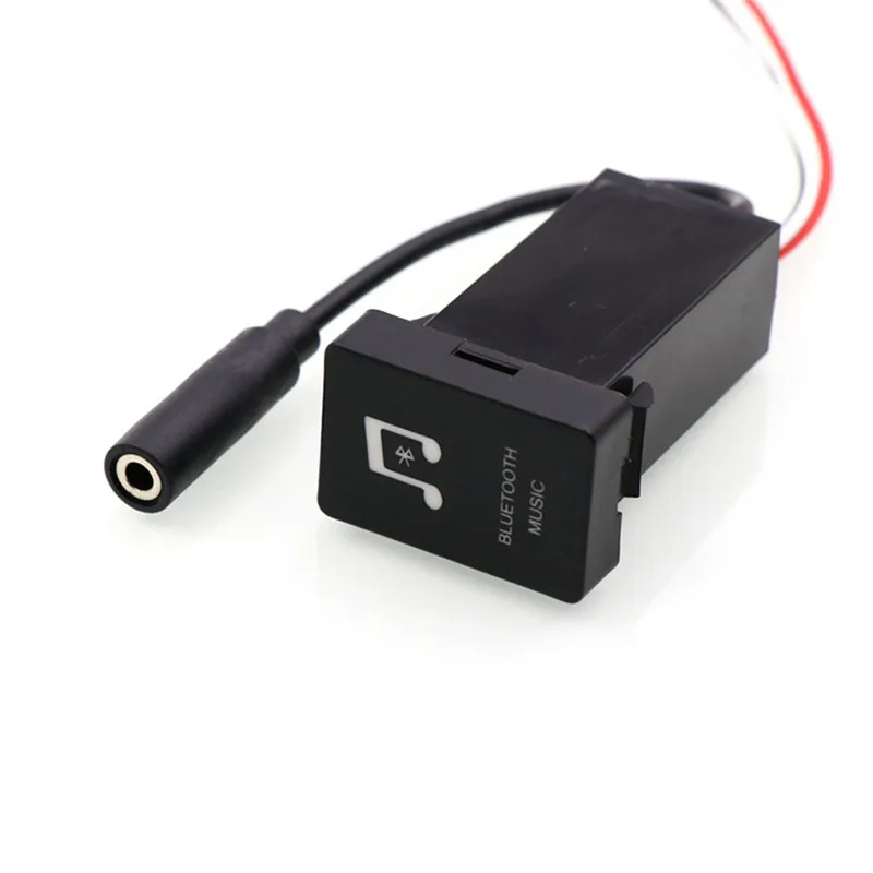 Автомобильный Bluetooth музыкальный адаптер Модуль панель установка AUX Выход использовать для TOYOTA, Camry, Corolla, Yaris, RAV4, eiz, Land Cruiser