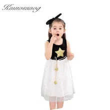 

Baby Girls Striped Dress For Girls Formal Wedding Party Dresses Kids Princess Dress costume Children Girls Clothing B0156
