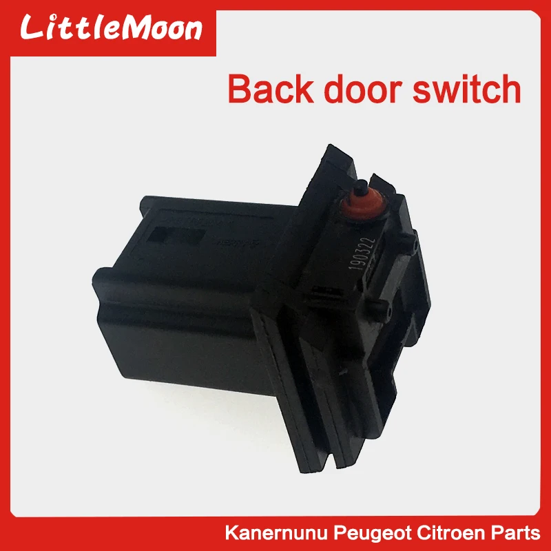 

LittleMoon Car Back Door Handle Contact Switch Back door switch for Peugeot 307 408 206 Triumph C-quarte C4 Picasso 6557V5