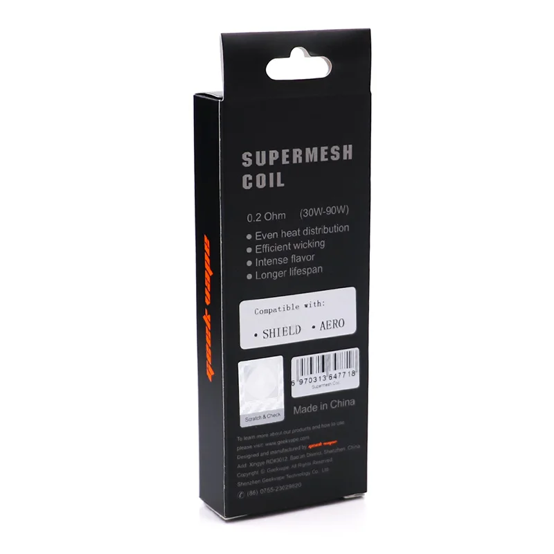 5 шт. оригинальные сетчатые катушки GeekVape IM1 IM4 super катушка 0 4/0 15/0 2 Ом устойчивая к