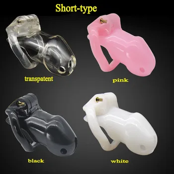 

super short type male chastity cage device penis lock cock cages bdsm bondage devices men sex products for dick locking