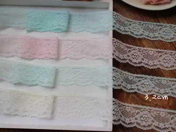 

Handmade diy clothes accessories patchwork lace decoration cutout laciness 3.2cm underwear Small lace trim