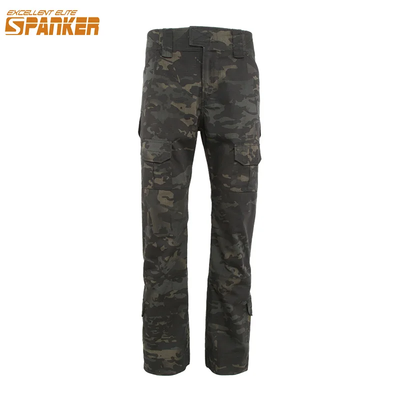 

EXCELLENT ELITE SPANKER Tactical Outdoor Training Cargo Pant G3 Military Combat Trousers Jungle Hunting Splash-Proof Water Pants