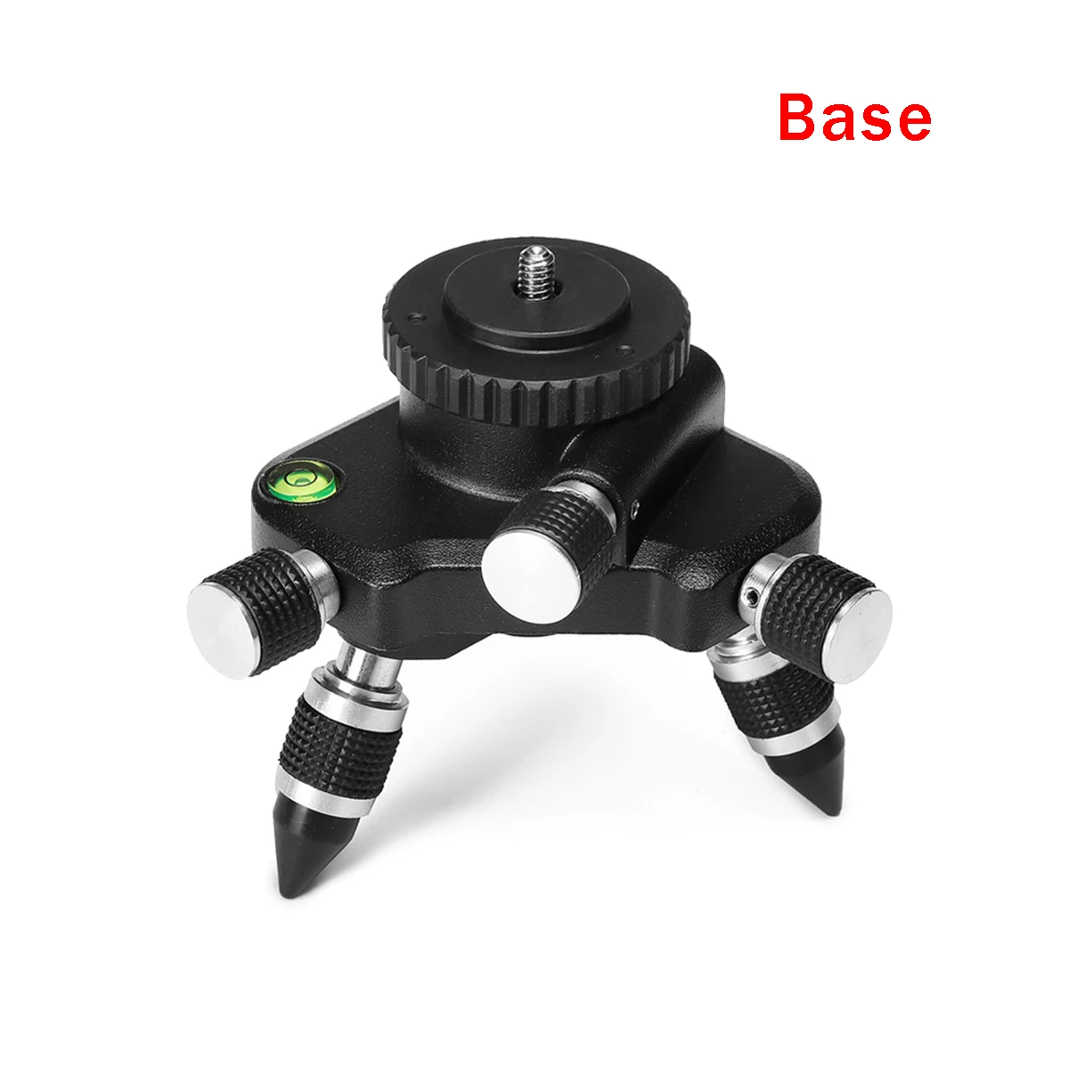 Para a linha do nível do laser