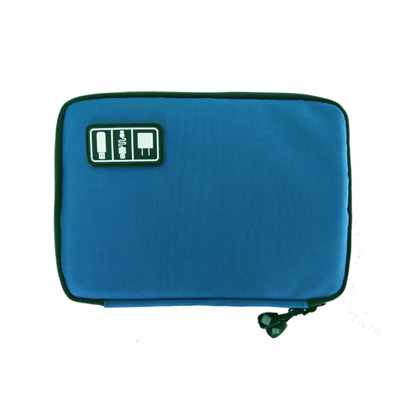 RHXFXTL брендовый дорожный органайзер, сумка для упаковки, зарядное устройство, линия передачи данных, посылка, аксессуары для путешествий, зарядное устройство для электроники, чехол для линии передачи данных - Цвет: Dark blue