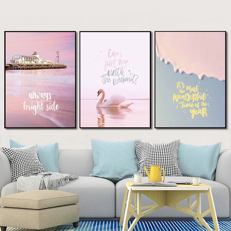 nordico decoracion hogar canvas poster prints wall paintings for living room cheap canvas prints free shipping worldwide