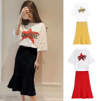 

Suit Skirt Dress Casual Short Sleeve Summer Fashion Home Plaid