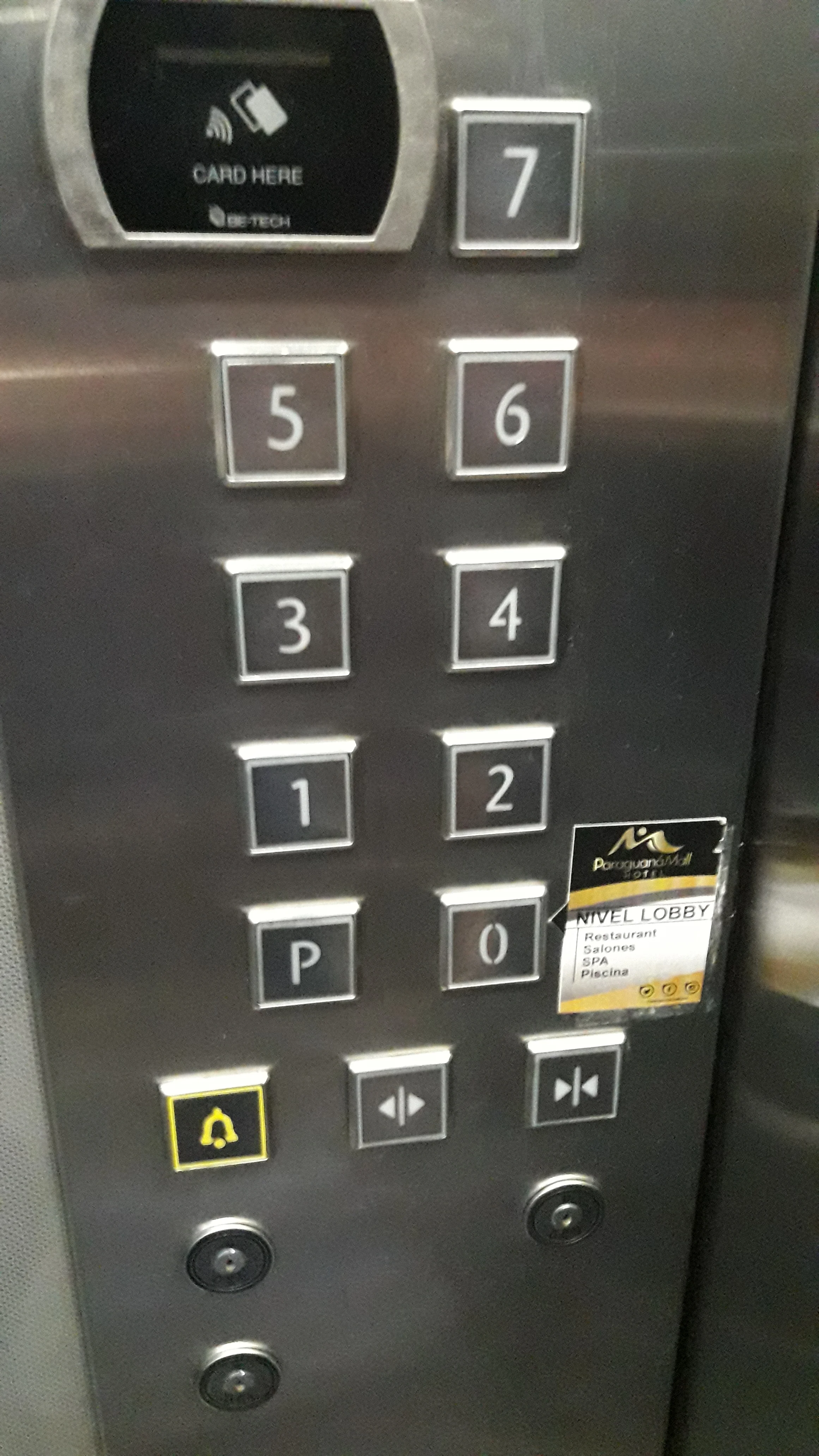 

24units+20units Elevator push buttons for Wilmer Campos