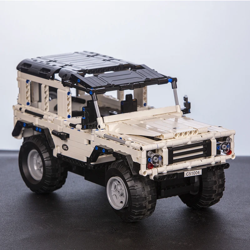 CADA Technic серия Landing Rover Defender RC Автомобиль SUV 553 шт с перезаряжаемой батареей строительные блоки кирпичи игрушки для детей