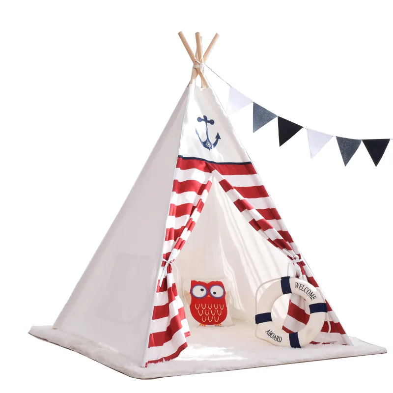 

Children's Indian Tent Game Room Children's Reading Corner Indoor Princess Room Boy Castle Children's Room Playhouse for Kids