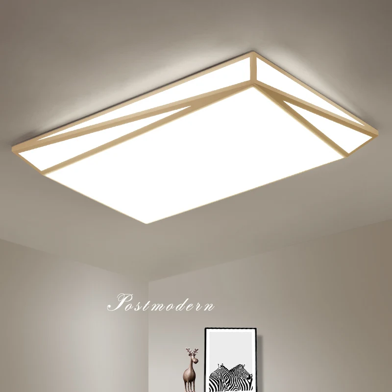 

ceiling lights modern LED Simplicity Iron Acrylic black/ white ceiling lamp for living room dining room bedroom lampara techo