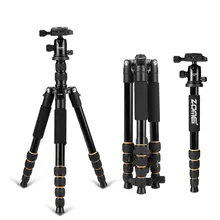 Zomei Q666 Professional Tripod For DSLR Camera Ball Head Tripod Monopod Compact Travel Camera Tripod for Canon Nikon Sony SLR Zomei Q666 Professional Tripod For DSLR Camera Ball Head Tripod Monopod Compact Travel Camera Tripod for Canon Nikon Sony SLR