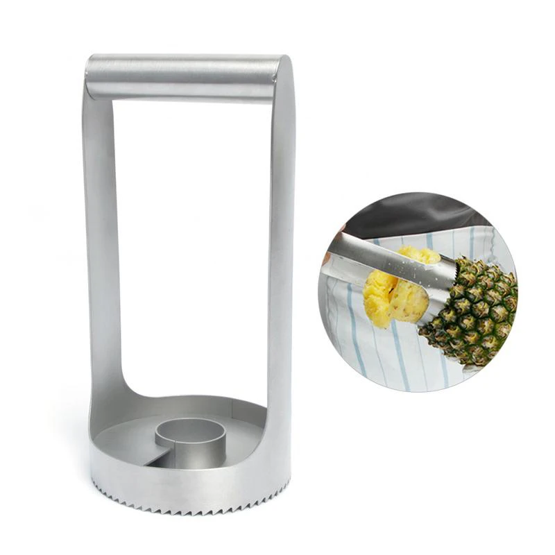 

Pineapple Slicer Stainless Steel Cutter Pineapple and Corer Pineapple Slicer Peeler Fruit Knife Vegetable Tools Kitchen Gadget