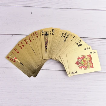 

87*57*0.32MM 1 set Plastic Waterproof 3D Embossing Poker Cards PET Material Advanced Playing Cards