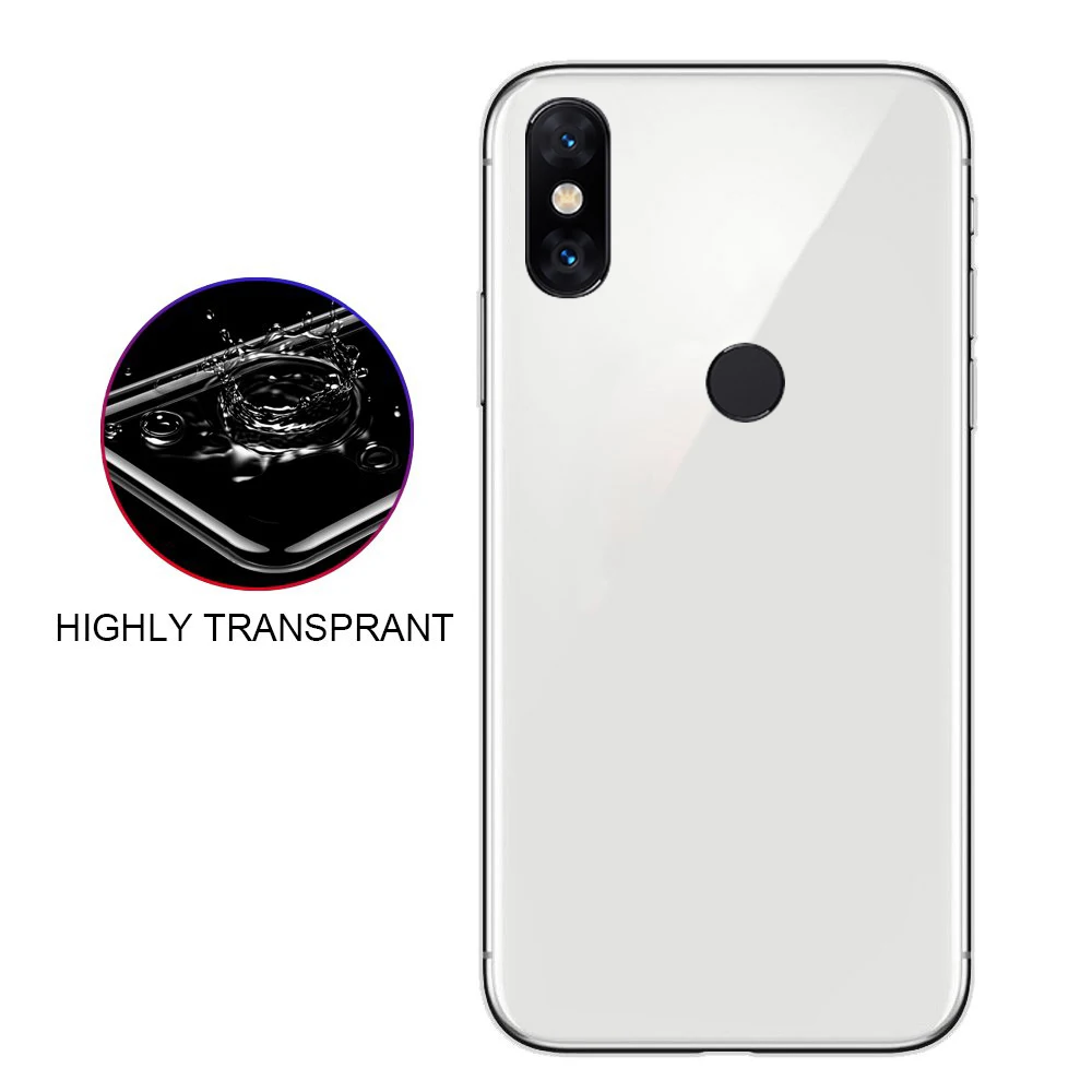 Подходит для Xiaomi redrice note5 (внутренний) прозрачная и простая защитная задняя крышка