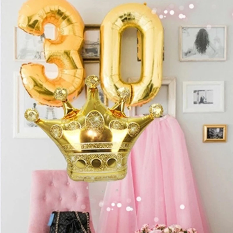 1-Piece-Gold-Crown-Foil-Balloons-Happy-Birthday-Balls-Prince-Princess-Baby-Shower-First-Birthday-Party (3)