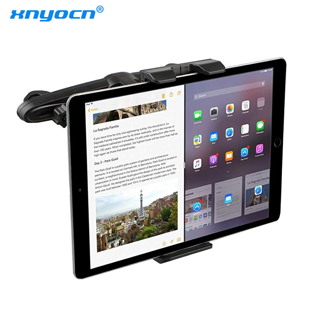 新7 8 9 10 12 9インチタブレット車ホルダー後部座席枕カーマウントクレードルsoporteタブレット用ipadスタンドアップサムスンタブ タブレットスタンド Aliexpress