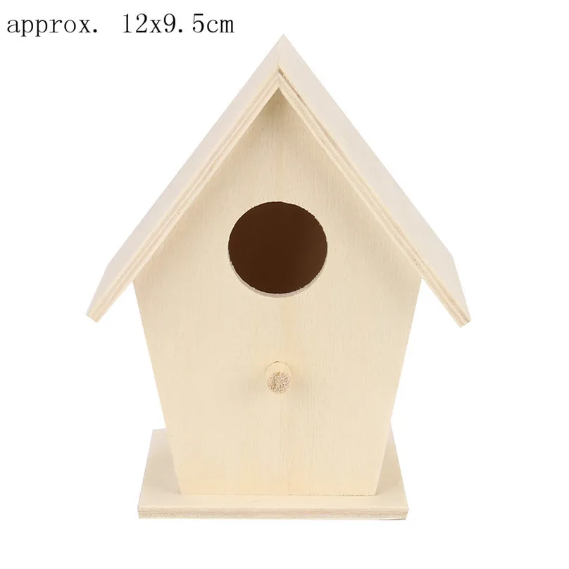 DIY Nest Dox Nest House Bird House Bird House Bird Box Bird Box Wooden Box Outdoor Wooden Box Birds Warm House New #25d19 (17)