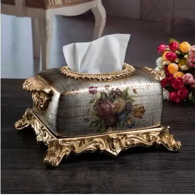 

2019 exquisite tissue box, home desktop office decoration, fashion box