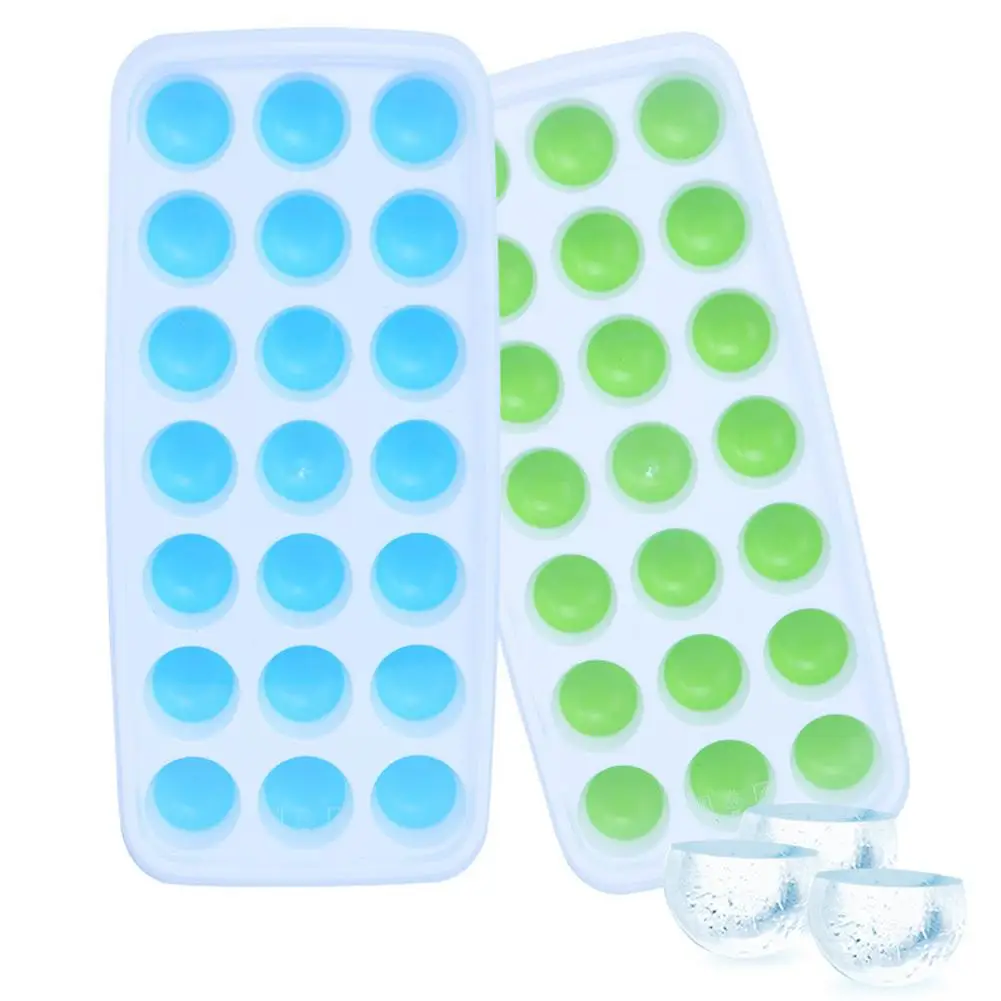 2019 New 21 Grids Ice Cube Making Tray Mold DIY Jelly Juice Mould Storage Containers Drinks Molds Kitchen Bar Accessories | Дом и сад