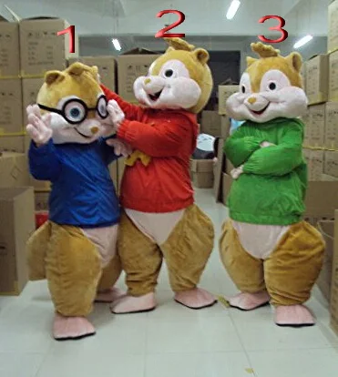 Маскарадный костюм Chipmunks маскарадный белки из мультфильма Эва шлем унисекс