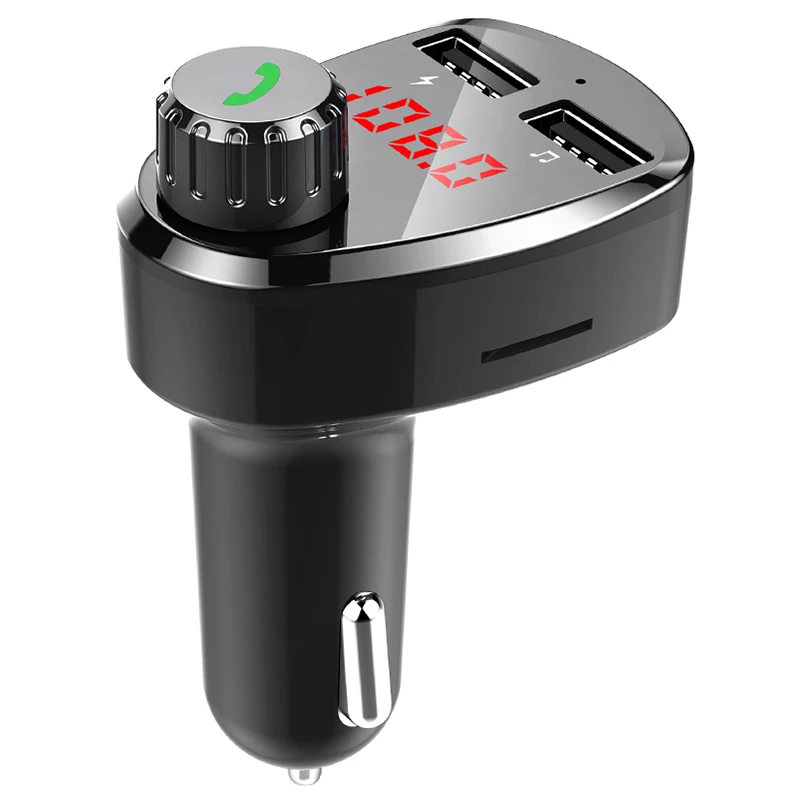 Автомобильный Bluetooth Usb зарядное устройство Handsfree автомобильный Mp3 музыкальный комплект fm-модулятор fm-передатчик с Usb Sd